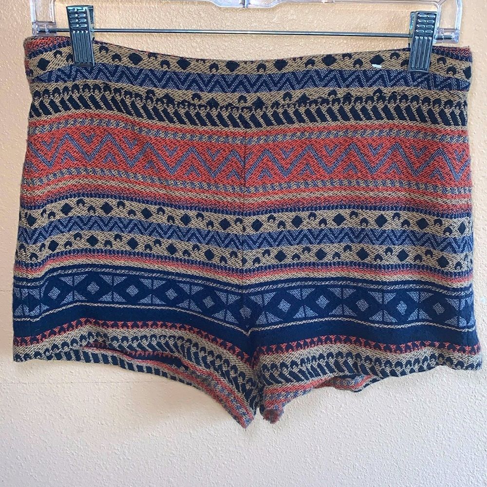 Southwestern Tapestry Shorts - Size Junior Large or Medium Adult